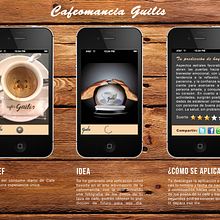 App Cafeomancia-Café Guilis. Advertising project by Clara Escutia López - 07.09.2014