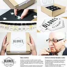 Olores contra el Alzheimer (Premio sección estudiantes "CdeC" 2014). Packaging, and Advertising project by Clara Escutia López - 07.08.2014