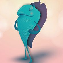 Baño mujer y hombre. Design, Character Design, and Traditional illustration project by Elena Chirino González - 11.30.2014
