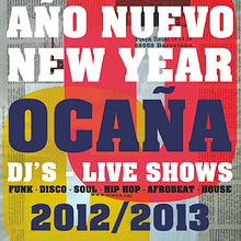 Cartel Fin de Año Ocaña Club. Graphic Design project by Salvador Fernández Jordan - 12.24.2012