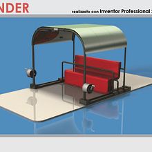 Aerodeslizador HoverBar. Product Design & Industrial Design project by Cristina Cortés - 07.01.2012
