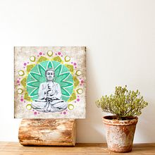 Cuadros Buda. Photograph, and Traditional illustration project by sarah rodríguez iglesias - 12.03.2014