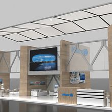 Stand Allianz. Un proyecto de 3D de Juan Carlos Canchola Espinos - 03.12.2014