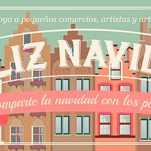 Campaña de Navidad 2014. Art Direction, Graphic Design, and Traditional illustration project by Rocio Atrio - 12.24.2013
