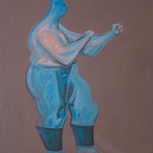 DO NOT GIVE UP is a series of paintings on the theme of the struggle against adversity, be strong without losing your humanity.. Een project van Traditionele illustratie van francisco lanca - 05.12.2014