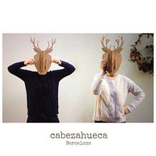 Cabezahueca Barcelona - Tu reno y ciervo de cartón. Br, ing, Identit, Design, Product Design, Graphic Design, Web Design, Photograph, Traditional illustration, and Packaging project by Marta Balsach Solé - 12.07.2014