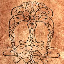 Yggdrasil. Fine Arts, and Painting project by Alejandra Salas Burgos - 06.08.2014