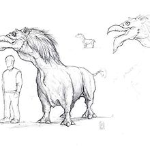 Diseño de criaturas. Traditional illustration project by jjag-1 - 12.08.2014