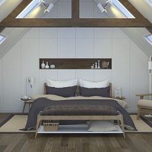 Dormitorio, de día y de noche. 3D, Interior Architecture, Design & Interior Design project by Alfonso Perez Alvarez - 12.08.2014