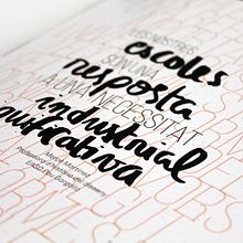CONILLETS D'ÍNDIES. Br, ing, Identit, Calligraph, Collage, Design, Editorial Design, Graphic Design, Education, T, and pograph project by Anna Carbonell Sariola - 12.09.2014