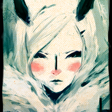 R GURL. Traditional illustration project by Easy Ramos - 12.12.2014