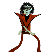 Michael Zombie. Un progetto di Animazione di Mophics - 13.12.2014