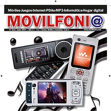 Revista Movilfonía . Br, ing și identitate, Direcția artistică, Design, Proiectarea informațiilor, Design editorial, Design grafic și Managementul designului de Rafael Espada Rubio - 05.31.2007