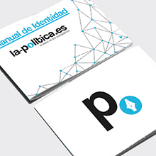 Creación marca: la-polítca.es. Un progetto di Design, Design editoriale e Graphic design di Paloma Alcázar Morán - 05.04.2014