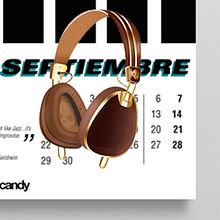 Calendario Skullcandy. Un progetto di Design, Design editoriale, Graphic design e Illustrazione tradizionale di Paloma Alcázar Morán - 11.12.2013