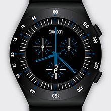 Ilustración reloj Swatch. Un progetto di Design, Graphic design e Illustrazione tradizionale di Paloma Alcázar Morán - 01.11.2014
