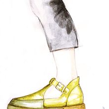 FOOTWEAR & ACCESSORIES ILLUSTRATION - Watercolor. Traditional illustration, Shoe Design, Accessor, Design, and Product Design project by Valeria Dalchiele - 12.15.2014
