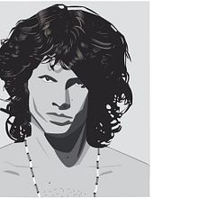 Jim Morrison. Un projet de Design  de Casandra Pina - 15.12.2014
