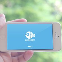 OceanoApp. Een project van  Br, ing en identiteit, Grafisch ontwerp, Interactief ontwerp, Webdesign, Educatie, Traditionele illustratie y Videogame-ontwerp van Elena Ramírez - 11.09.2014