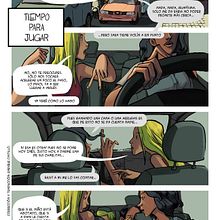 Cómic: Tiempo para jugar. Comic project by Pablo Rocha Atrio - 12.16.2014
