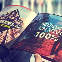Tríptico Orquesta Edelweiss. Design, Editorial Design, and Graphic Design project by Gonzalo Ciaurriz Mañu - 12.17.2014