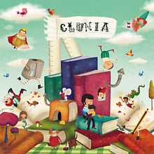 Clunia Librería III. Un proyecto de Bellas Artes, Diseño, Diseño de personajes, Ilustración tradicional y Pintura de Laura Cortés - 17.12.2014