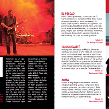 Revista mensual eventos. Un proyecto de Diseño editorial de Graciela Canteli - 17.12.2014