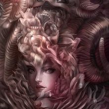 Organic Portrait, serie 3. Un progetto di Illustrazione tradizionale di Elola illustrator - 19.06.2016
