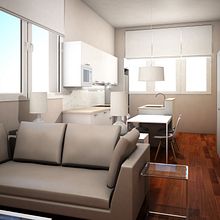 Reforma de Local en Vivienda. Un proyecto de 3D, Arquitectura interior y Diseño de Elena Luque Pérez - 20.12.2014