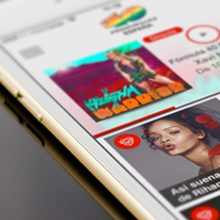 40 Principales. Programming, Art Direction, Design, Graphic Design, and UX / UI project by Fourandgo Mobile - 12.21.2014