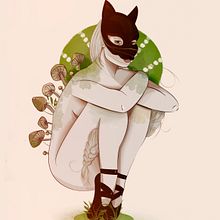 hongo. Traditional illustration project by Saskia Diaz Castiblanco - 07.09.2014