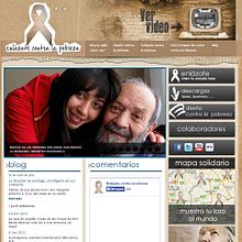 Enlazate contra la pobreza . % Sergio Delgado tarafından hazırlanan Web Geliştirme projesi - 07.21.2011