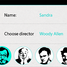 Interactive Design: Win the oscar (Game about cinema).. Un progetto di Design interattivo di Sandra Allen - 22.12.2014