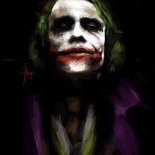 JOKER. . Traditional illustration, and Painting project by IFARA MELIAN ASENSIO - 12.23.2014