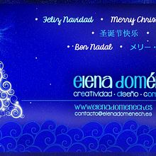 ¡Feliz Navidad! Merry Christmas! 圣诞节快乐！Bon Nadal！frohe Weihnachten！ ^_^ . Br, ing & Identit project by Elena Doménech - 12.23.2014