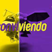 Programa Conviviendo TV.. Br, ing, Identit, Film, Video, TV, Graphic Design, and Motion Graphics project by Daniel - 12.23.2014