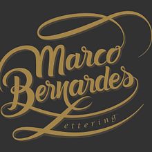 Mi logo Marco Bernardes Lettering. Caligrafia, Design gráfico, e Tipografia projeto de Marco Bernardes - 06.01.2014