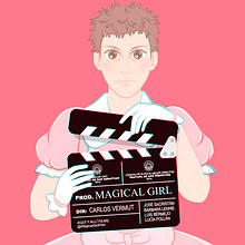 Magical Girl (Carlos Vermut, 2014) #fanart. Un proyecto de Ilustración tradicional de Carlos Perguez - 24.12.2014