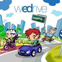Project Presentation: Audi App for children "WeDrive". Un proyecto de Diseño de juegos, Ilustración tradicional y Multimedia de Jorge de Juan - 24.12.2014