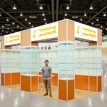 Stand para expo. Een project van 3D van Ernesto Gutiérrez - 13.05.2014