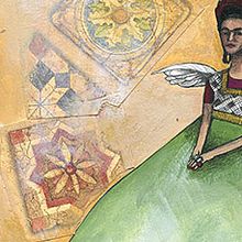 Frida . Ilustrasi tradisional proyek oleh Angela Morales - 12.27.2014