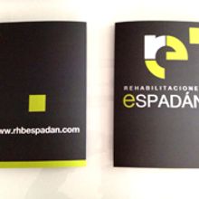Carpeta corporativa para Rehabilitaciones Espadán S.L.. Un progetto di Design di JGM - 29.12.2014
