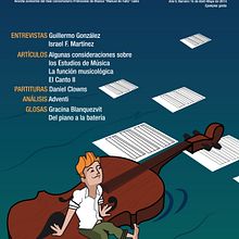 Portada para revista de música. Tirada para temporada de verano 2015. Un proyecto de Ilustración tradicional de JuanJo R Blik - 16.11.2014