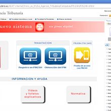 Pin 24hs Agencia Tributaria {apartado}. Een project van Grafisch ontwerp van Luciana Garcilazo - 31.01.2014