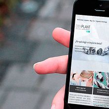 Dentplant web. Un progetto di Web development, Web design e UX / UI di Ms. Barrons - 04.01.2015