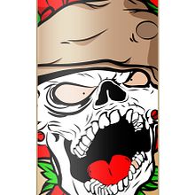 Skull / Illustrator. Projekt z dziedziny Projektowanie graficzne, Trad, c i jna ilustracja użytkownika irene puertas pascual - 05.01.2015
