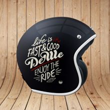 DEWE HELMETS. Br, ing, Identit, Calligraph, Art Direction, Design, Accessor, and Design project by Conspiracystudio - 01.06.2015