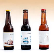 Etiquetas de cerveza Ein Projekt aus dem Bereich Grafikdesign, Fotografie und Verpackung von Sheyla López - 08.10.2017