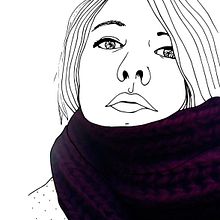 El frío. Ilustração tradicional projeto de María Bravo Guisado - 08.01.2015
