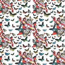 Mariposas/2/Pattern. Design, Interior Design, Editorial Design, Graphic Design, Traditional illustration, and Packaging project by Maria Pagola Domec - 01.09.2015